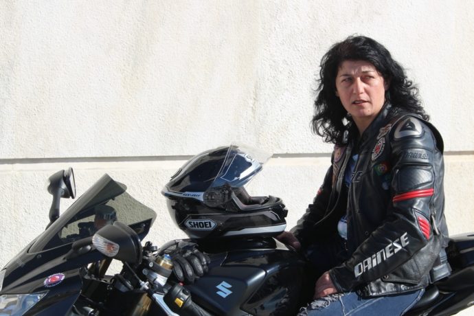 Sílvia Vasconcelos Lopes, Presidente do único Motoclube Feminino de Portugal.